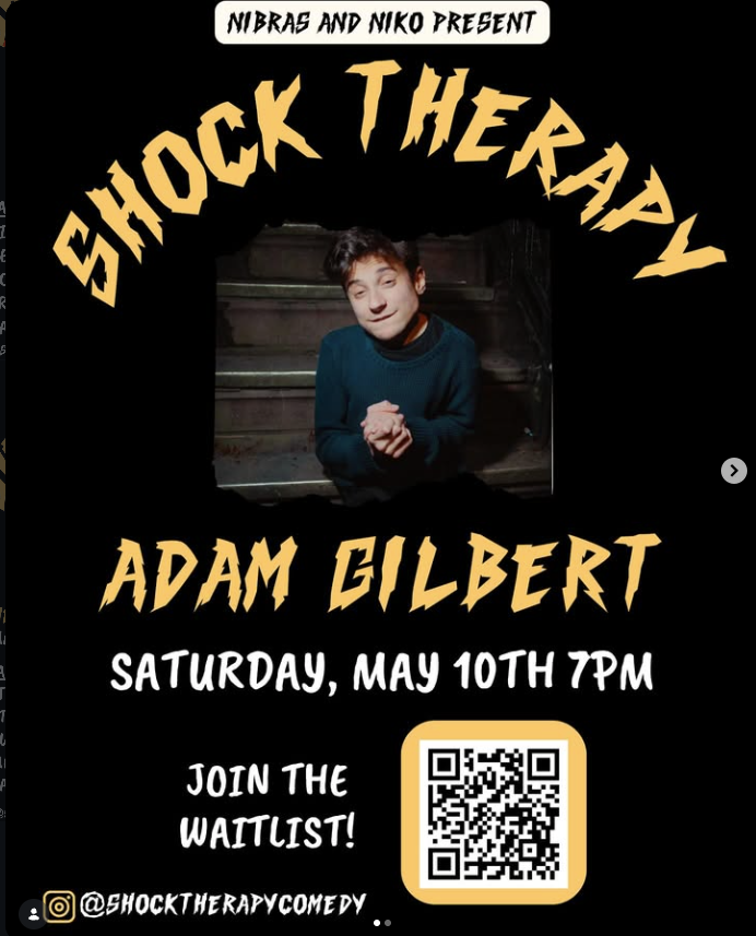 The secret was Adam Gilbert. Adam Gilbert announced for the May 10 secret show.